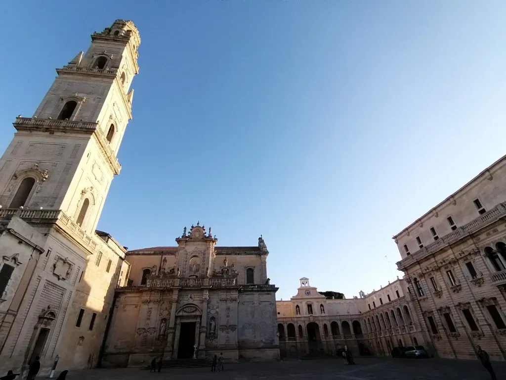 Some Baroque buildings in Lecce